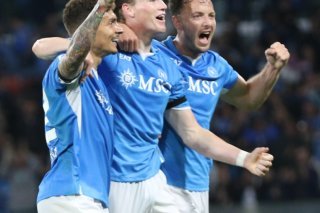 Les joueurs de Naples espèrent avoir de quoi jubiler KEYSTONE/EPA/CESARE ABBATE